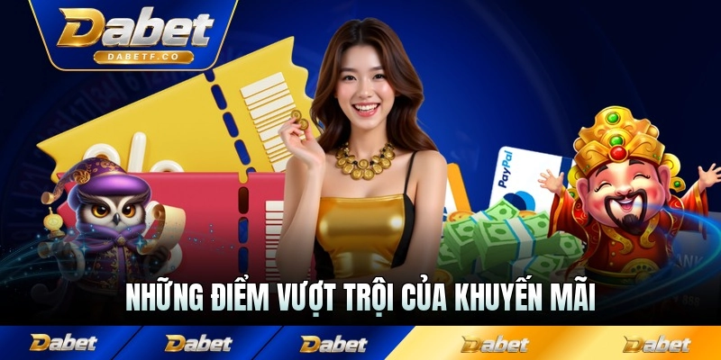 Những điểm vượt trội của khuyến mãi Dabet mới nhất