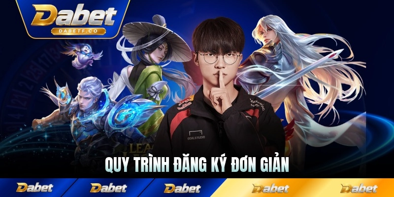 Quy trình đăng ký đơn giản